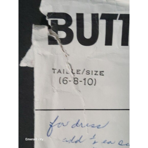 Vtg Fast And Easy Butterick #4496 Size 6-8-10 Blouse Uncut 1985 Sewing Pattern - Picture 2 of 6